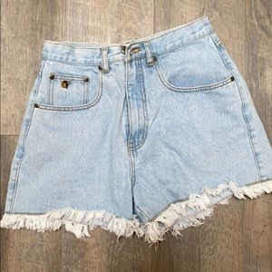 Vintage frayed billy Shorts